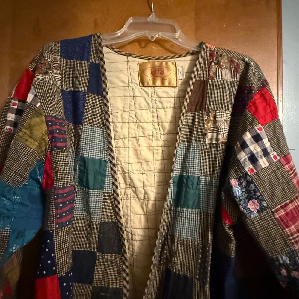 Patchwork Quilted Jacket - image 2